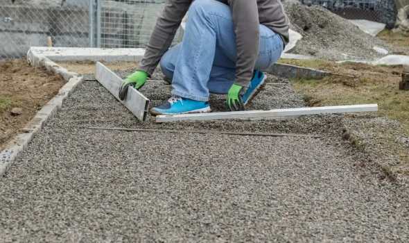 At Driveways Palmerston North, we do gravel driveways complemented by quality concrete and paving work